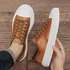 Genuine Leather Men Casual Shoes Lace Up Oxfords Luxury Brand Men's Sneakers Trendy Man Vulcanize Shoes Male Skateboard Footwear
