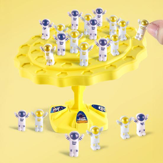 1/2 Sets Astronaut Balance Tree Toy Kids Logic Thinking Focus Training Interactive Balance Game Toddlers Boys Girls Educational Strategic Board Game