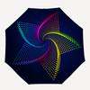 1pc Colorful Spiral Automatic Folding Umbrella - 8-Rib Compact Travel Umbrella Durable & Portable for Outdoor Use, Perfect Gift107