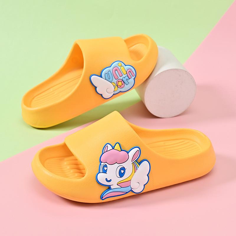 And Colorful Playful Kids Cartoon Slippers With Soft Eva Sole For Comfort