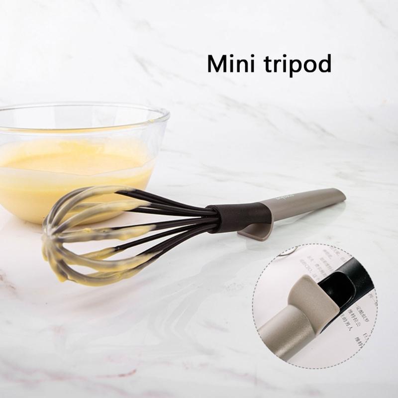 Portable Nylon Whisk Portable Manual Beaters Ideal For Mixing Eggs, Batter, And Cream Without Scratching Cookware