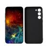 Colorful Space For Samsung Galaxy S23 S24 S25 Ultra S22 Plus S21 Black Soft Case Waterproof Soft Case