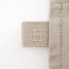 HERMES Bora Bora MM Pouch beige cotton unisex Used