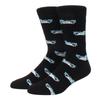 High Quality Fashion casual men's socks cartoon food car series fun women's socks