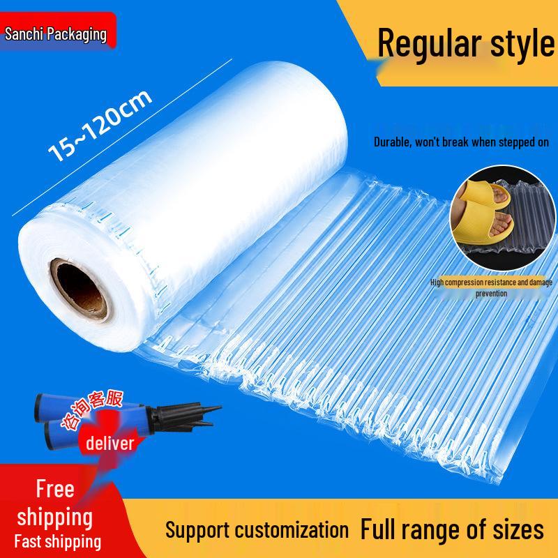 Thick Transparent Air Column Cushion Roll for Packaging
