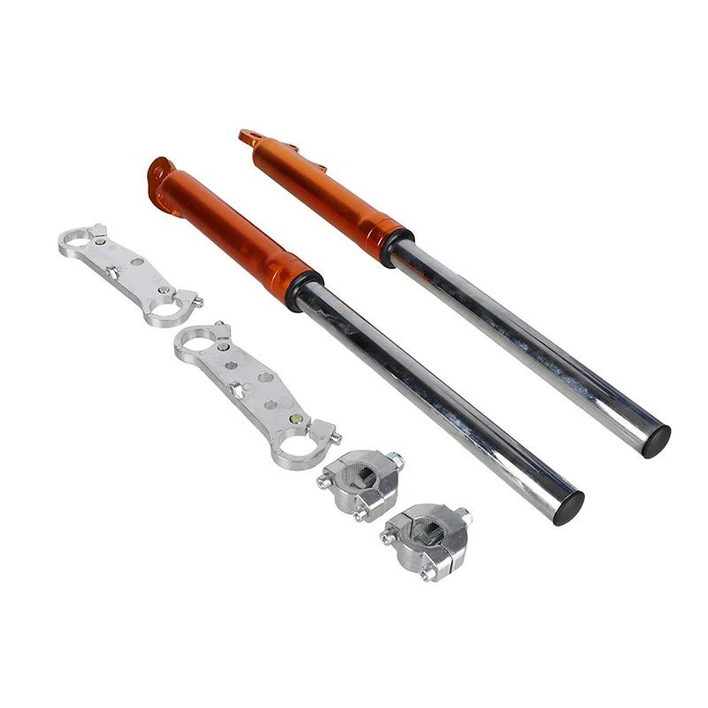 Motorcycle 510mm Front Fork Shock Absorption 25mm for 47cc 49cc 2 Stoke Mini Pocket Children Bike Motorbike Dirt Pit Bike Parts