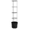 Jardinière à tomate - Maison Exclusive - Anthracite - Ø39 x 150 cm - Polypropylène