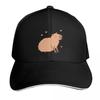 Capybara Cute Illustration Nice Capybara Baby Green Baseball Cap Custom Cap Dad Hat Sailor Cap for Unisex Hats Unisex Womens