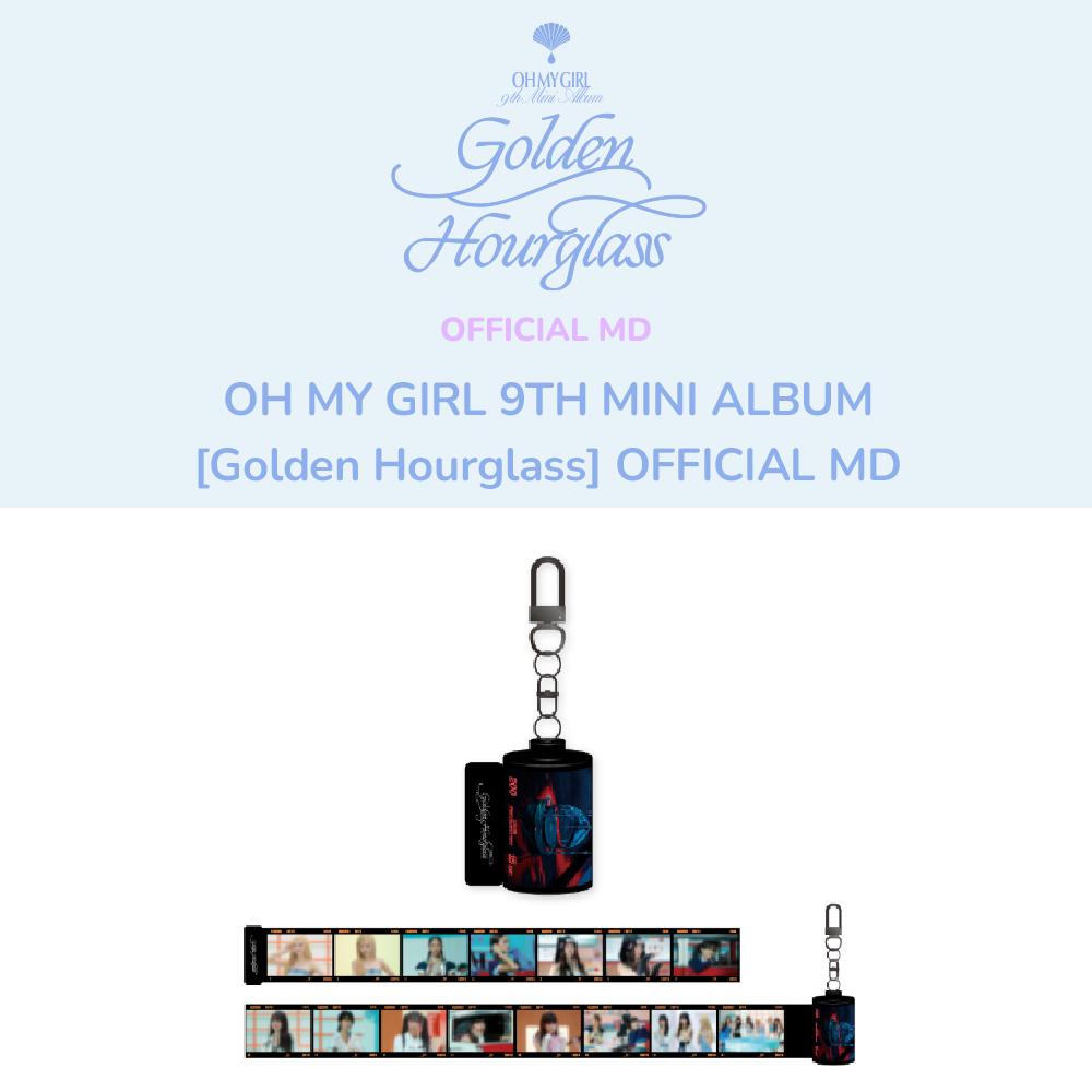 

Брелок с золотыми песочными часами OH MY GIRL