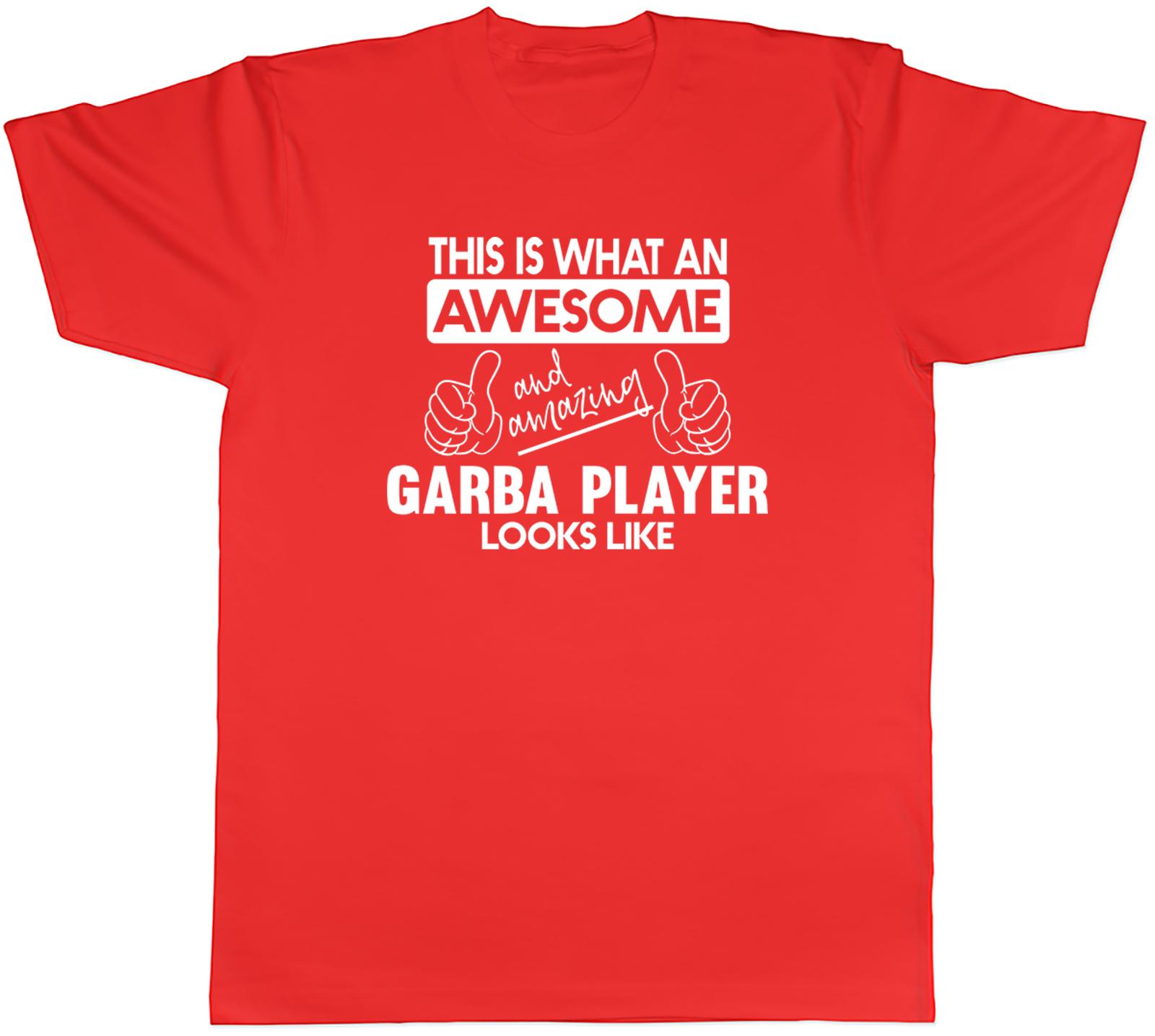 Awesome and Amazing Garba Player Unisexs TShirt Navratri Hindu Celebration Tee S