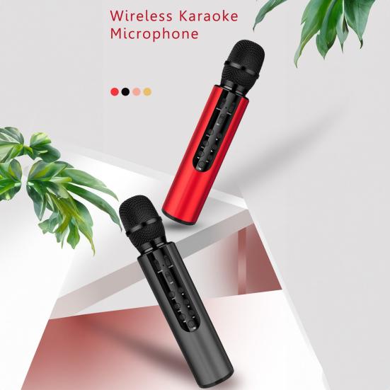Profesionální UHF bezdrátový mikrofon Křišťálově čistý zvuk Redukce šumu Vše v jednom zařízení pro zpěv karaoke Mikrofon kompatibilní s Bluetooth
