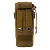 Tactical Water Bottle Pouch Hiking Camping Outdoor Gear Storage Waist Pack Accessory Bag In Camo Black Olive Brown