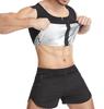 Men Silver Ion Sauna Body Shaper Vest Slimming Waist Trainer Corset Sweat Shaping