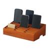 Wooden Multi-Compartment Phone & Office Storage Box