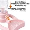 Silent Gravity Cat Automatic Water Dispenser Stable Base Pet Water Bowl  For Cats Small Dog