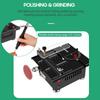 100W Desktop Saw Set Multi Functional Table Saw Mini Desktop Saw Cutter Electric Cutting Machine 16mm Cutting Depth Table Saw
