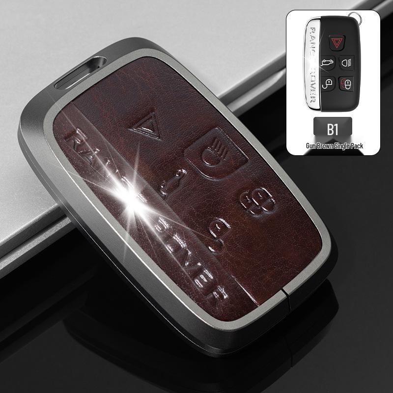 Land Rover Key Case for Range Rover, Evoque, Velar, Defender, Discovery, Sport, Freelander