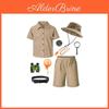 Roupa de Aventura Infantil Com Tema de Jogo Para Brincadeiras ao Ar Livre e Exploração