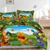 Winnie Pooh'S Forest Adventure Print 3Pcs Bedding Setduvet Cover With 2 Bedropillowcase Home Birthday Gift