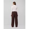 Foreign Trade, German so Autumn/Winter New Product on the Official Website, Flannel High-Waisted Pleated Women's Wide-Leg Long Pants, Slightly Thick