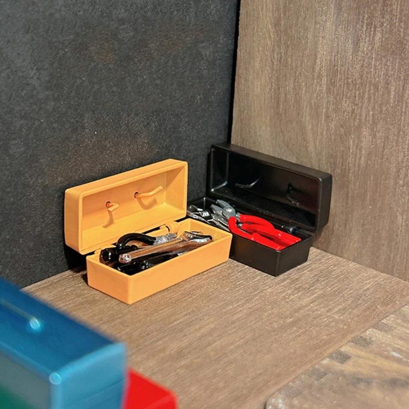 1:12 Miniature Doll House Tool Repair Tool Set For Dollhouses With Realistic Detail And Metal Construction