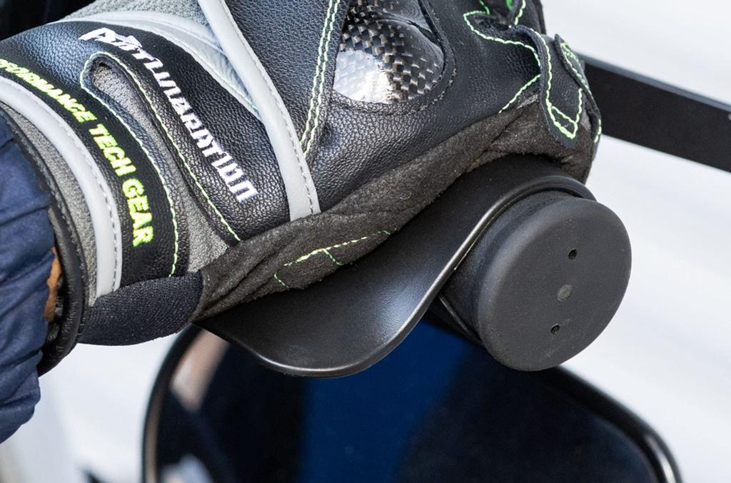 Kijima 201-599 Motorradteile Gasgriffhilfe für Zollgröße Griffe, Harz, Schwarz Spezifikationen