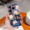For Huawei Pura 80 70 Pro Plus Ultra Honor X6C 8C Phone Bags Cute Big Eyed Black Cat Patterns Luxury Transparent Lens Protection Case For Huawei Shell