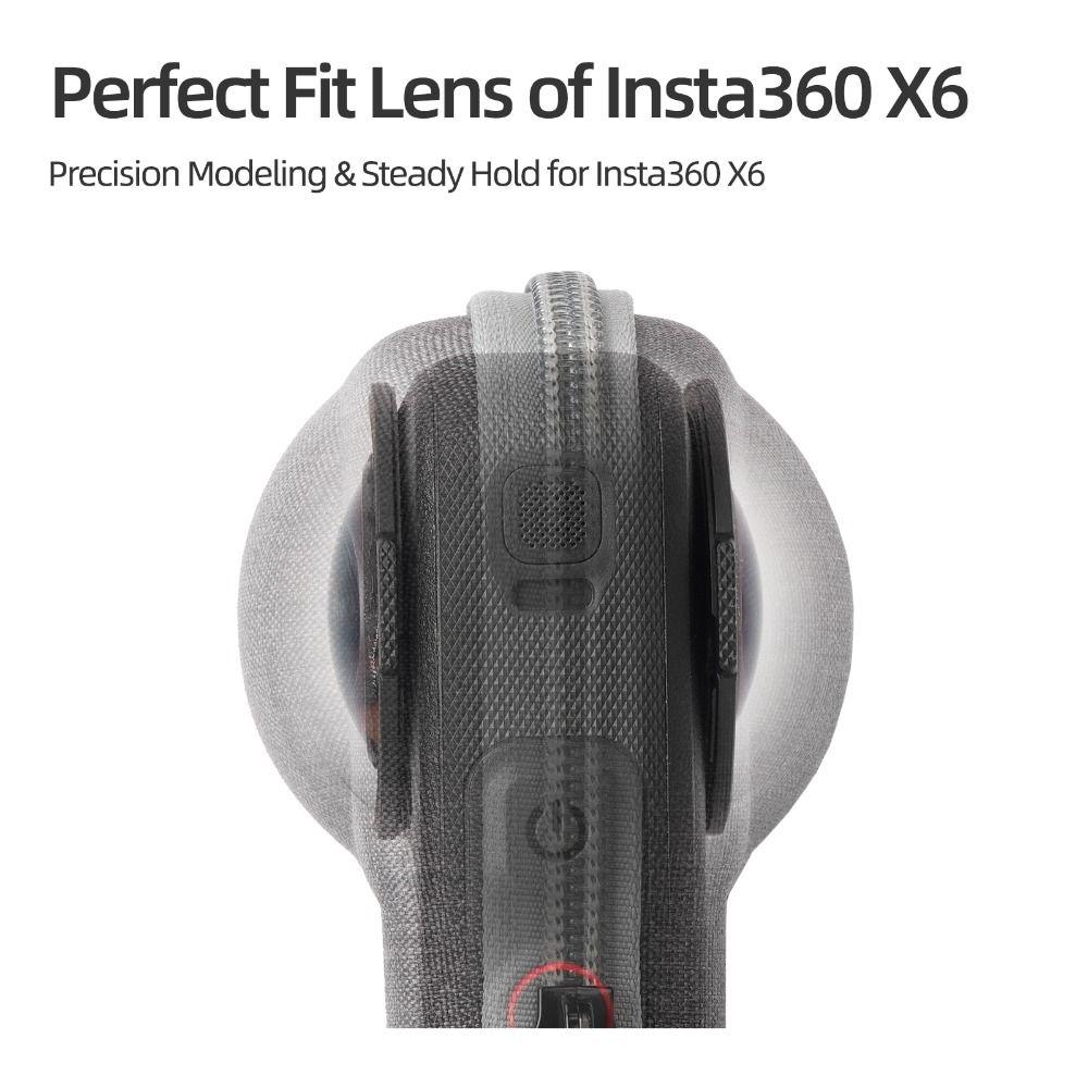 Waterproof Carrying Case Protective Camera Body Handbag for Insta360 X6 Action Camera Accessories