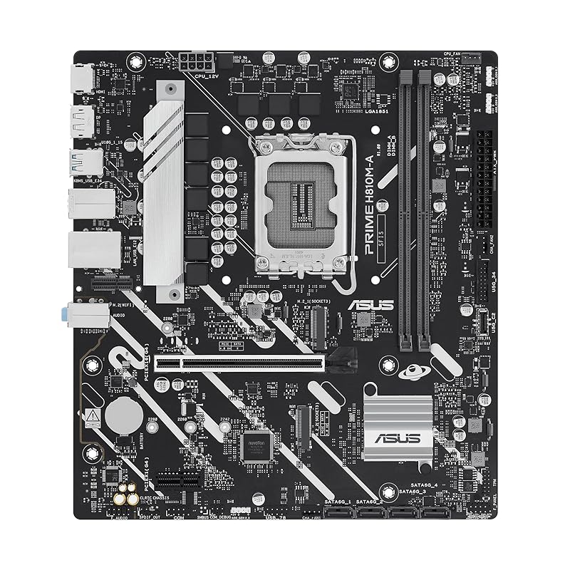 ASUS Core Ultra Processors (Series 2), LGA1851 Correspondence H810M Mounted micro-ATX Motherboard/PRIME H810M-A-CSM Domestic Authorized Distributor