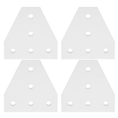 203040 T Shape Joining Plate Aluminium Alloy 5‑Hole Joint Bracket for Aluminum Profile2020T