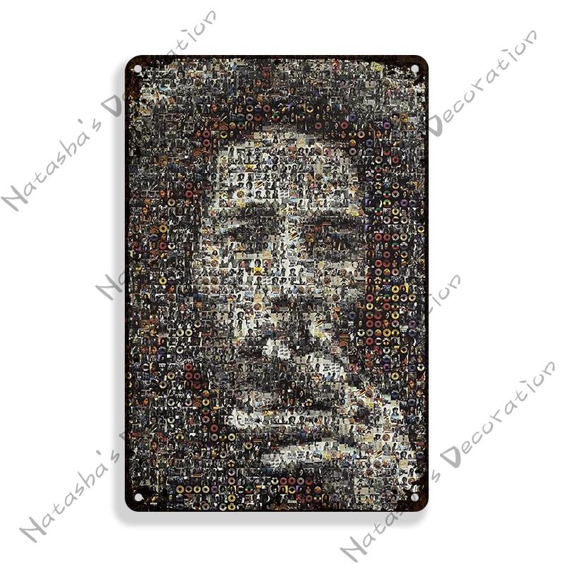 Roestig Bob Marley Metalen Posterbord Reggae Zanger Metalen Blikbord Vintage Poster Bar Club Pub Wanddecoratie Retro Rock Poster