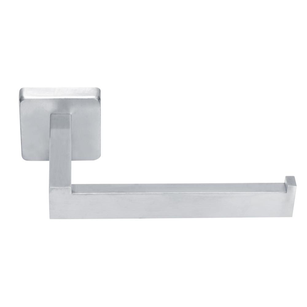 Wall Mounted Toilet Paper Holder Silver Wall Mounted Rack Durable Tissue Holder  Household