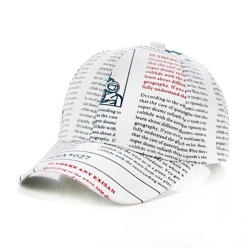 

Graffiti printed baseball cap, spring and summer sun hat, lightweight and comfortable, suitable for outdoor sports and tourism Adjustable