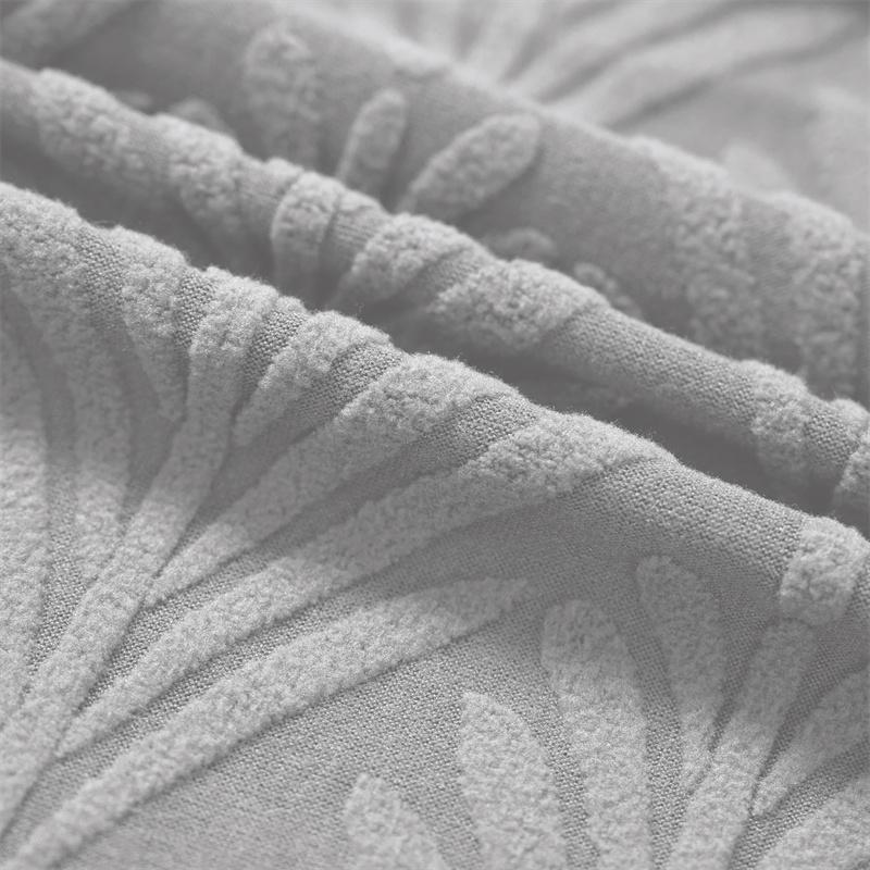 1 Seater Split Recliner Sofa Covers Jacquard Anti-dirty Chair Covers Leaves Relax Lounger Armchair Couch Cover for Living Room