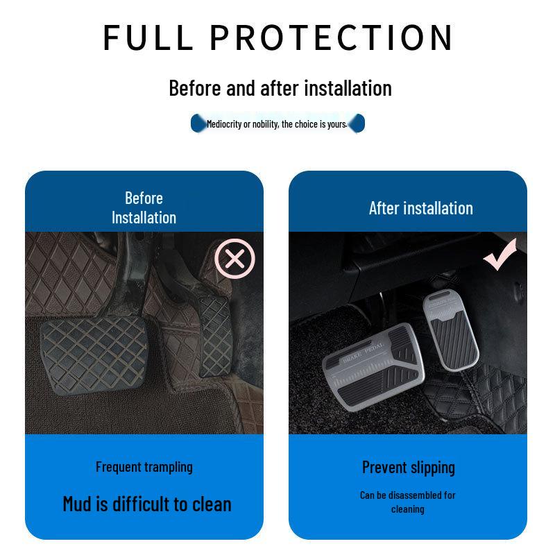 Kit de Modificação de Pedais Toyota Corolla - Conjunto Completo para Acelerador e Freio