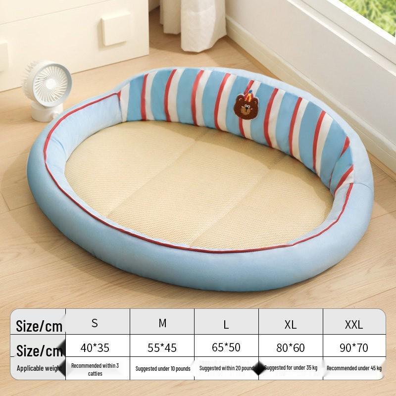 All-Season Small Dog Sofa Bed - Washable and Comfortable Sleeping Pad for Teddy and Bichon