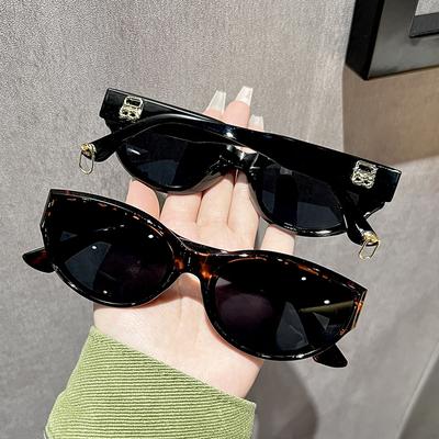 Occhiali da sole con montatura piccola Occhiali da sole anti-UV da donna Occhiali da sole alla moda personalizzati da uomo