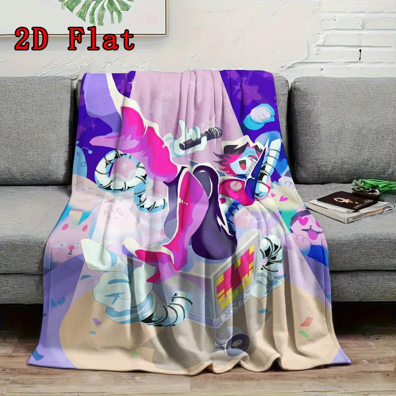 Dungeon & Fighter 2D Flat Pattern Flannel Blanket High Quality All Seasons Warmth and Comfort Perfect for Christmas Gifts.PMT0914287