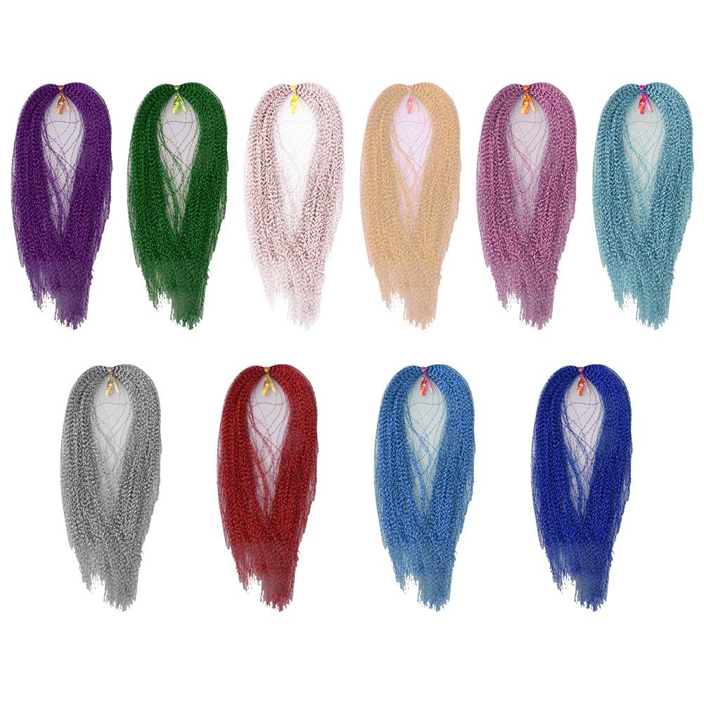 1000PCS PET Crystal Flash Fly Tying Material Holographic Fishing Lure Tying Making Jig Hook BaitsFly Fishing Tying