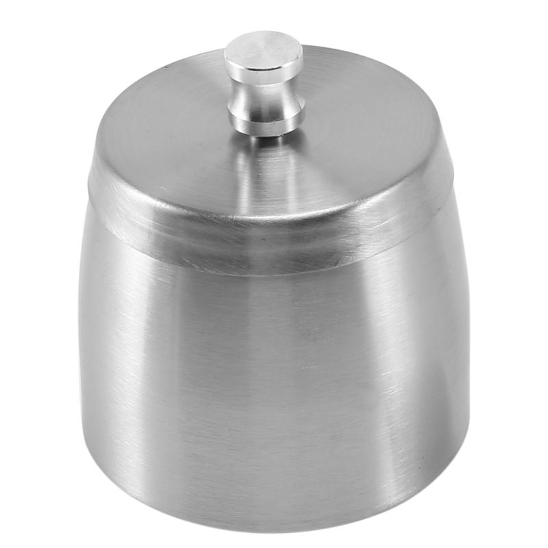 5X Outdoor Ashtray With Lid For Cigarettes Stainless Steel Windproof Rainproof Ashtray For Outside Home Table Bar KTV