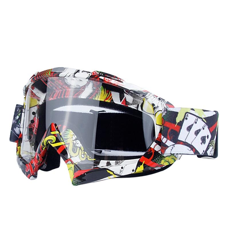 Outdoor Motorcycle Goggles Riding Glasses Helmet Off-Road Harley Vintage Windproof Dust Goggles