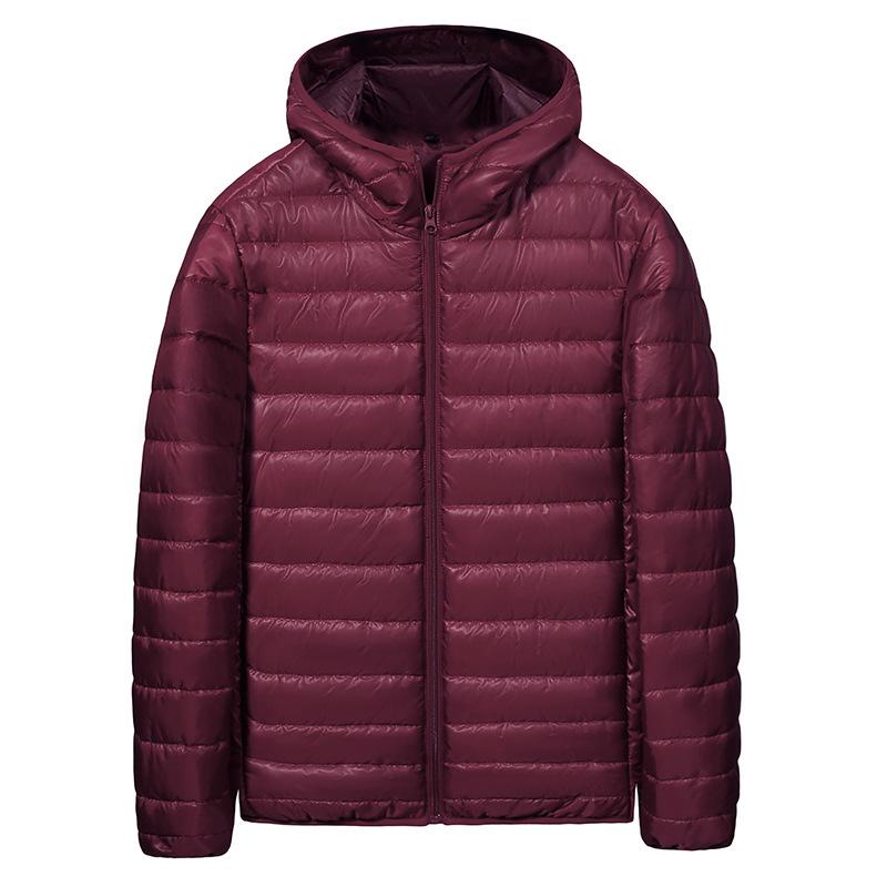 Men's Lightweight Hooded Down Jacket - 2026 Autumn/Winter Fashionable Warm Short Coat