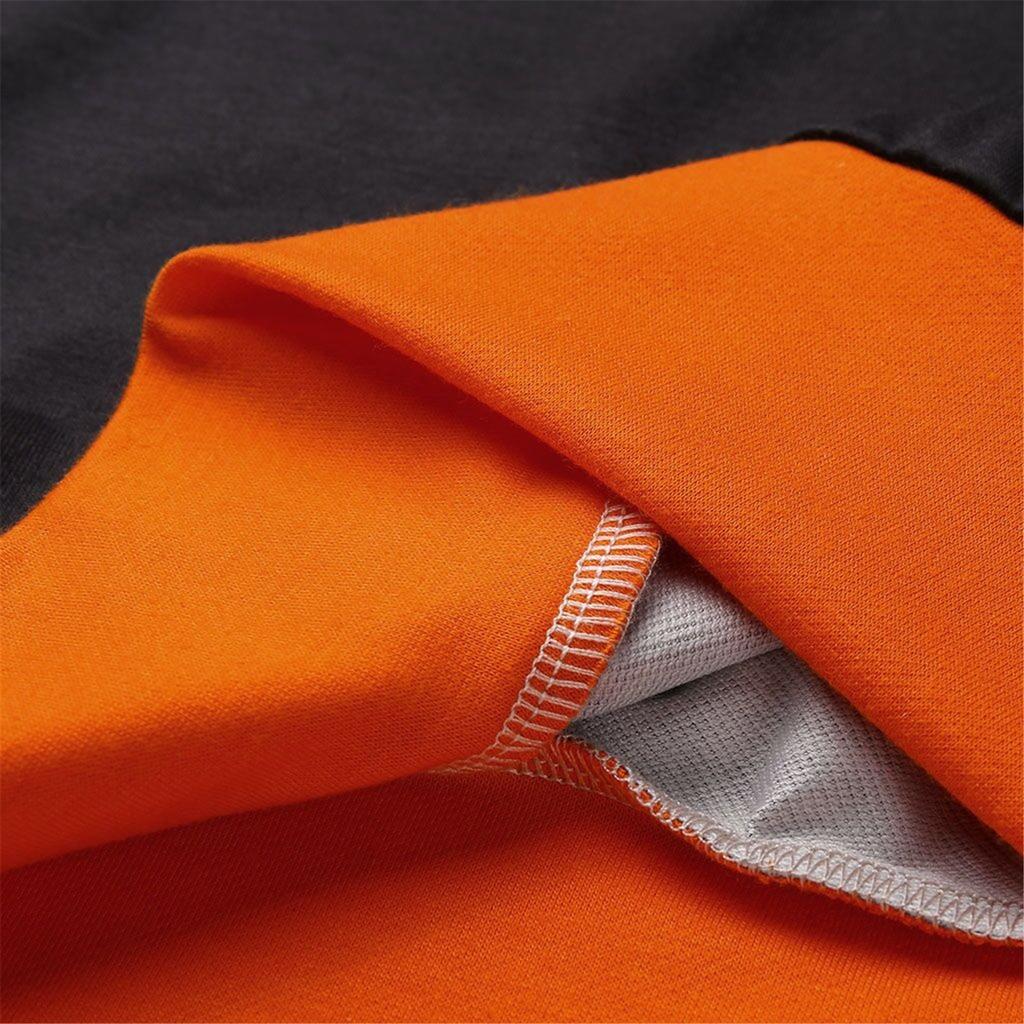 Women Halloween Horror Print Party Long Sleeve Pullover Hooded Sweatshirt