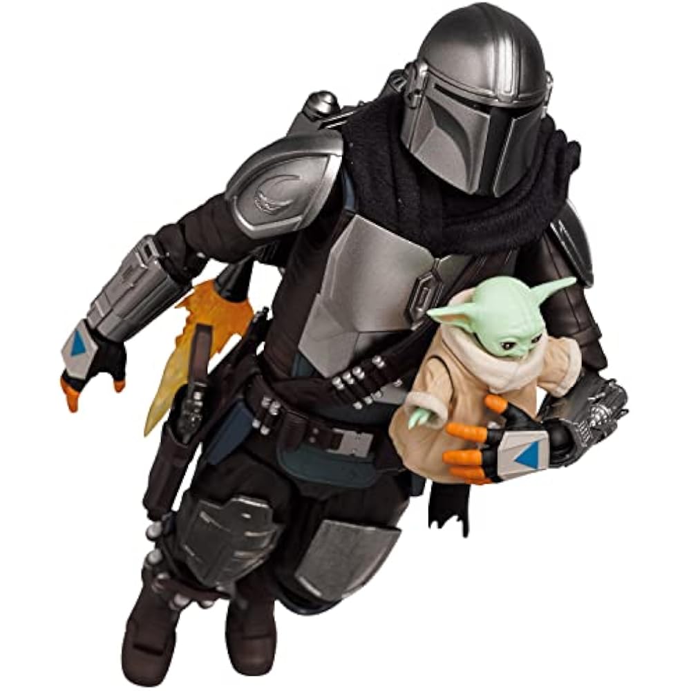 MEDICOM TOY (MEDICOM TOY) MAFEX No.200 THE MANDALORIAN Ver. 2.0 Total Height Approx. 160mm Non-sc...