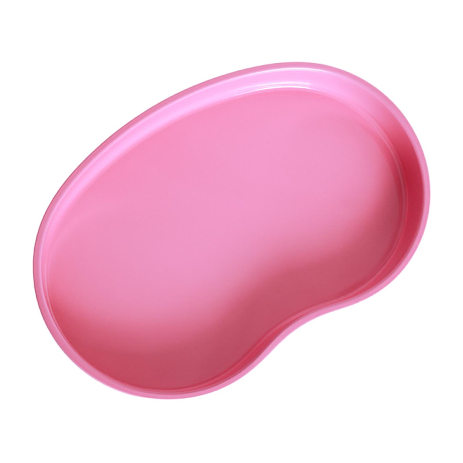 

Щеточка для ногтей Инструмент Оборудование Тарелка Ножницы для ногтей Тарелка Хранение косметики Пинцет Лоток из нержавеющей стали розовый