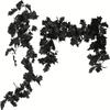 Artificial Autumn Chrysanthemum Leaf Vine. Great for Halloween, Christmas, windows, patios, weddings, holiday parties and living room decor.