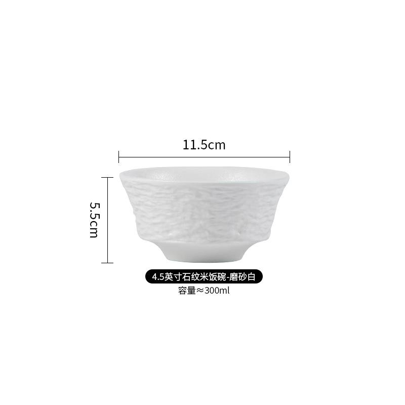 Japanese Black And White High-End Creative Dish Set Plate Ceramic Bowl Western Plate Steak Plate Ceramic Tableware