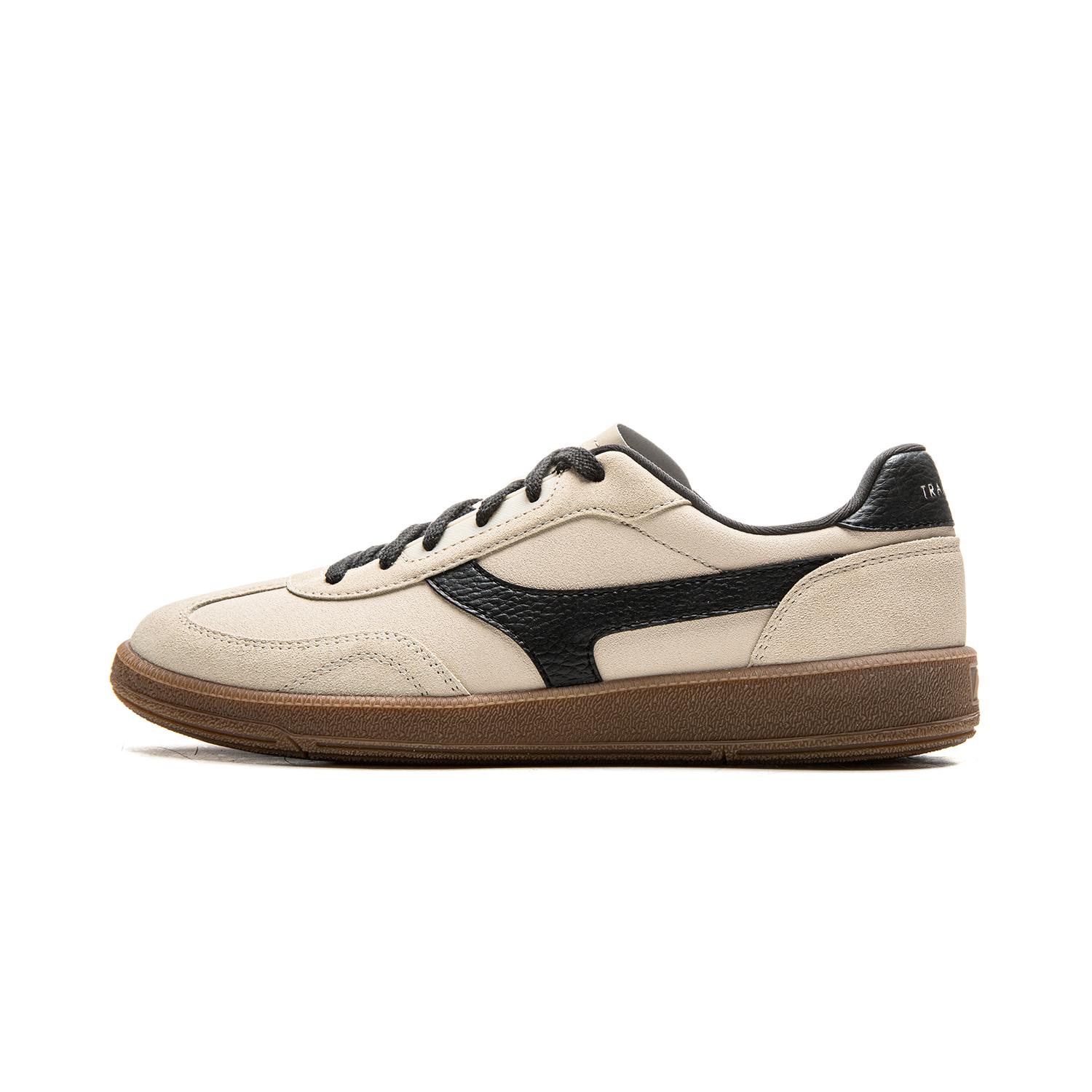 

new LiNing Yunchuan 2 Slip Resistant, Abrasion Resistant, Lightweight Low Top German Army Trainers Men s Oat Gray 40