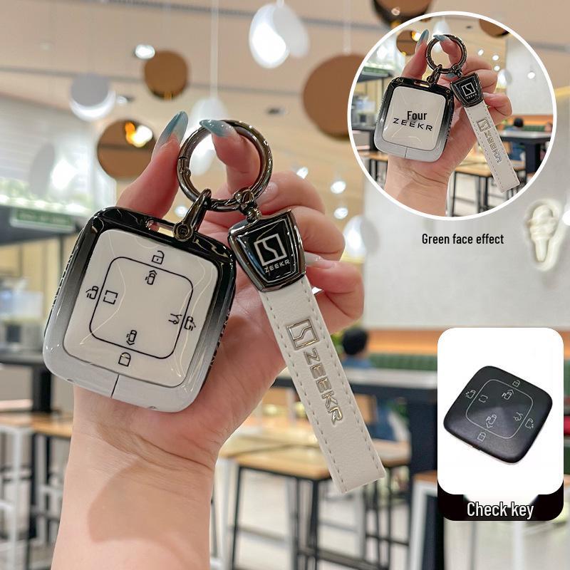 2025 Zeekr 001 Key Cover, Model 7X Car 009 Metal Shell 007GT