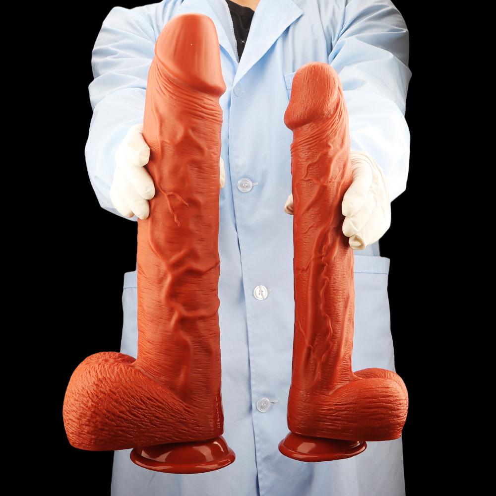 Großer Dildo Analplug mit Saugnapf Gewinde Analkugeln Analdildo Fisting Realistischer Penis